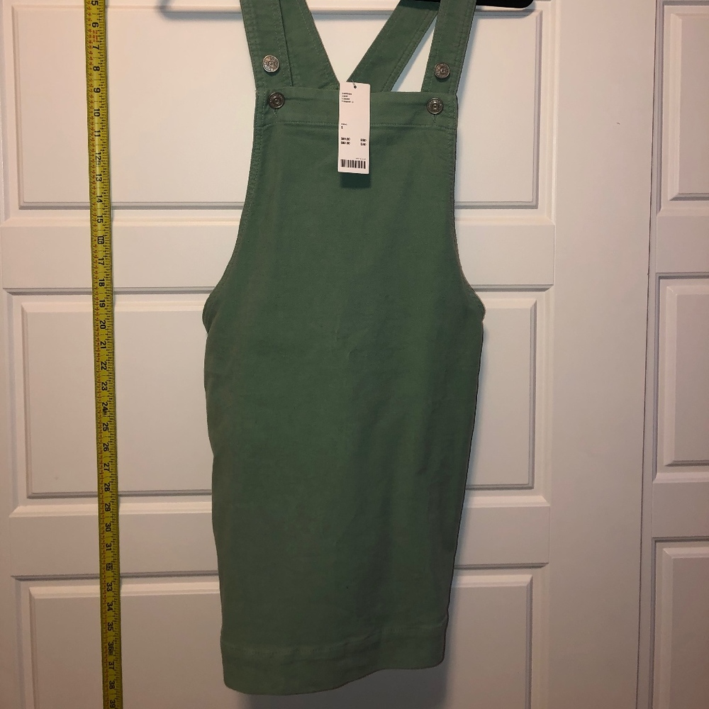 Green Corduroy Overalls